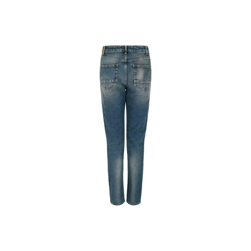 PALM ANGELS Raw Skinny Jeans-1