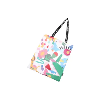 VAOPER Shoulder Bags Multicolor Whimsical Print