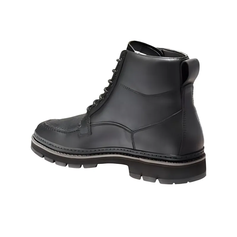 Timberland Port Union Moc Toe Waterproof Leather Boot 'Black'-2