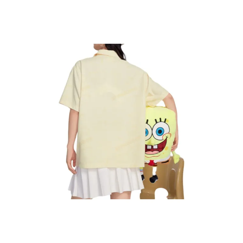 361° x SPONGEBOB SQUAREPANTS Shirt Women's Newborn Yellow-4