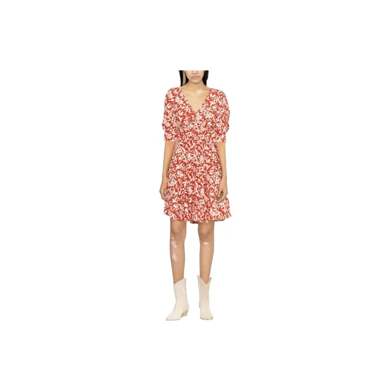 Polo Ralph Lauren Floral-print Box-pleat Dress-1