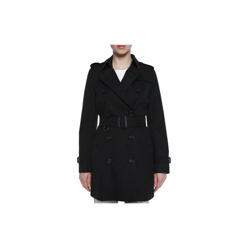 Burberry Trench Coat Women's Black-2