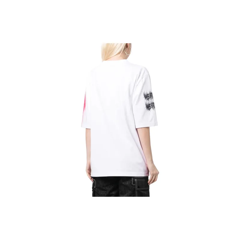 WE11DONE Graphic-print Cotton T-shirt-2