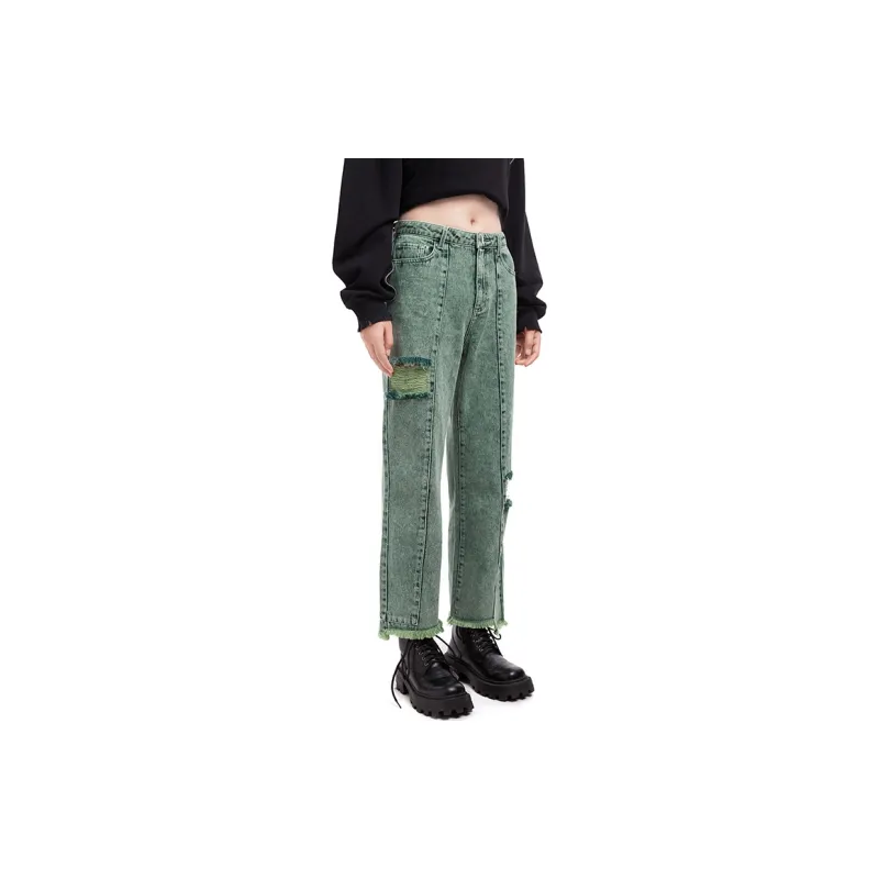 Nt Jeans Women's Grass Green-3