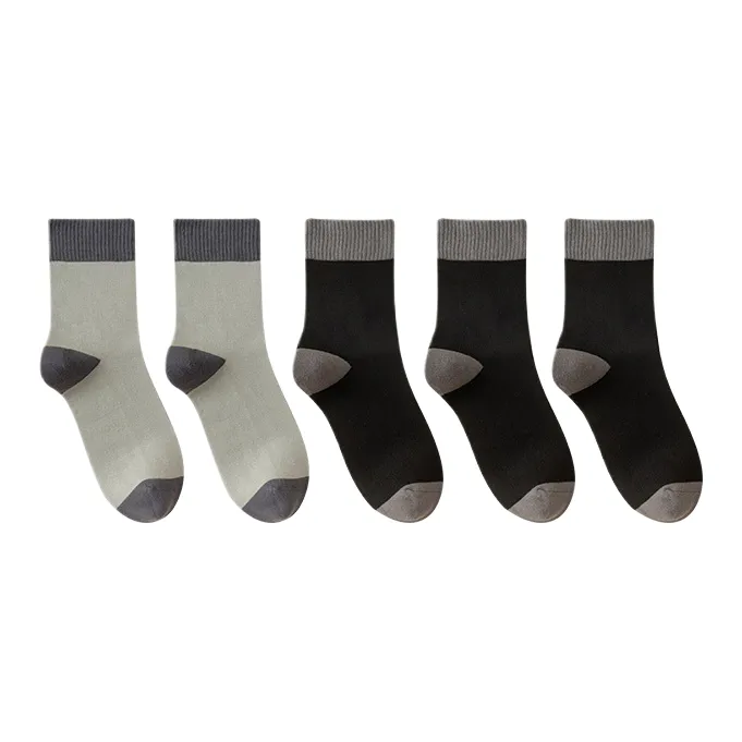 Lan Miao Mid Calf Socks Men's 5 Pack-8