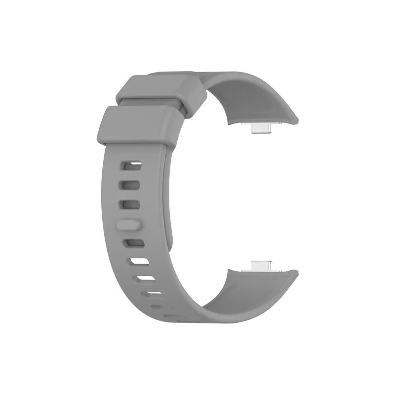 FZRT Xiaomi Red Beige Compatibility Watch Band Quick Release Silicone One Piece Strap Silicone Material-12