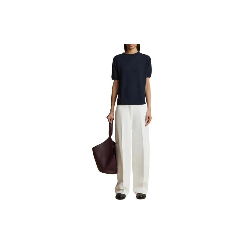 KHAITE The Pierre Short Sleeved Jumper-3