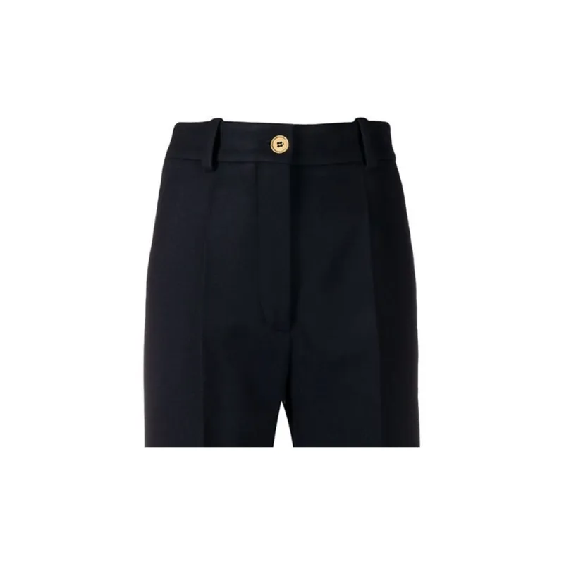 Patou High Waist Wide Leg Trousers-4
