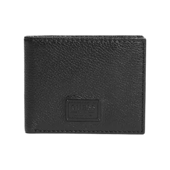GUESS Artificial Leather Wallet Men's Black