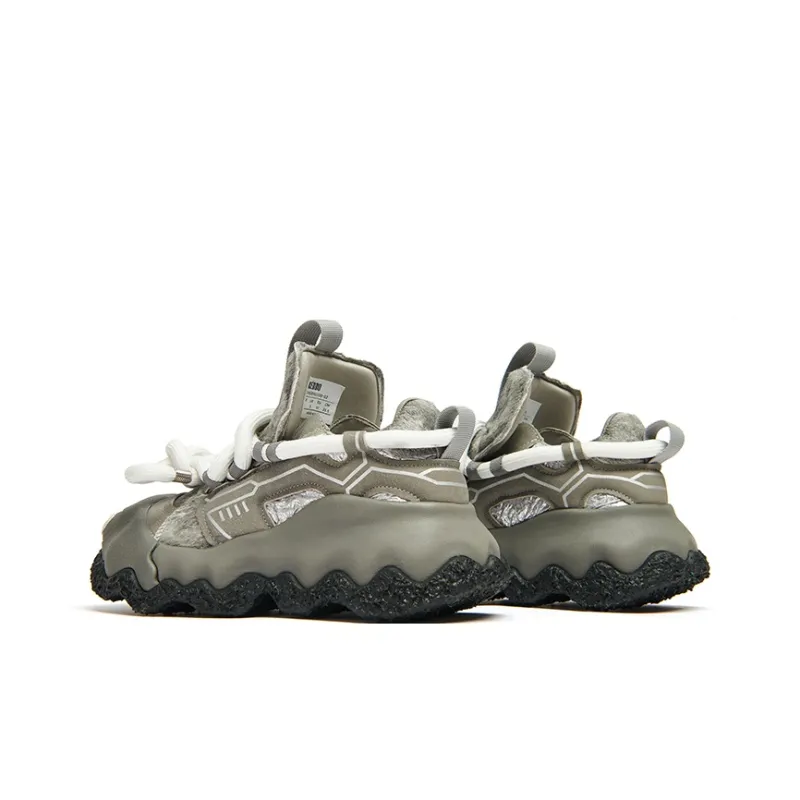 KEDDO Paint Is Not Dry Low-Top Chunky Sneakers Unisex-10