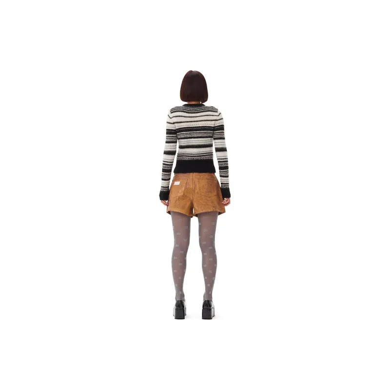 GANNI Stripe Cardigan-1