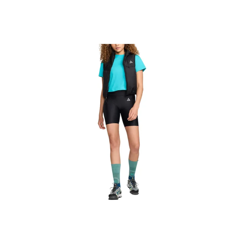 Nike 'White Rapids' Women's Dri FIT Adv Mid Waisted 7' Biker Shorts With Pockets-1