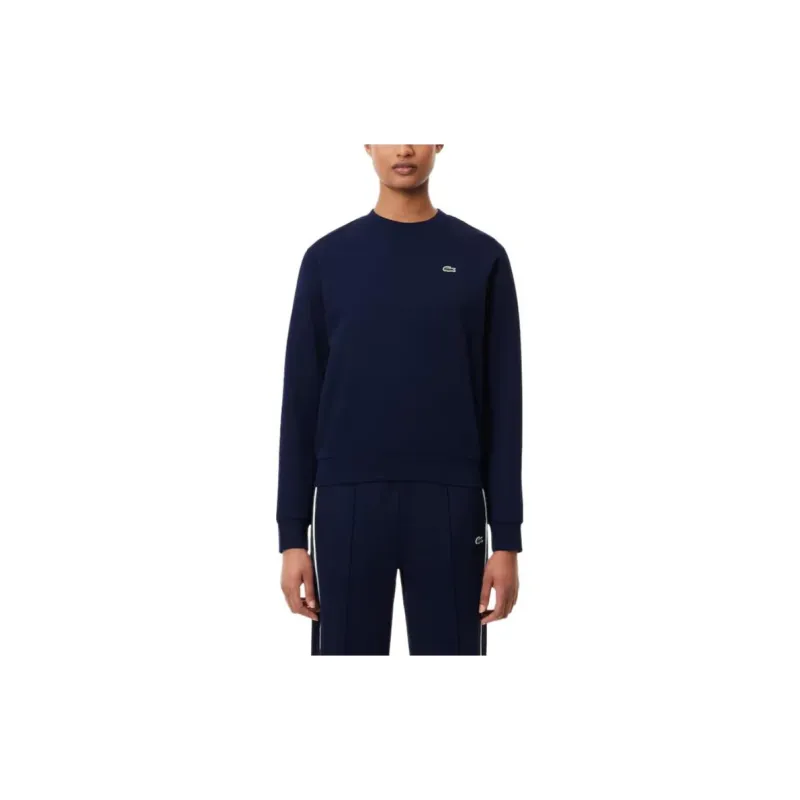 LACOSTE Relaxed fit Fleece Crew neck Sweatshirt-1