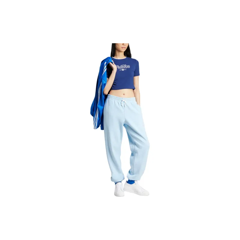 Adidas Originals T Shirt Women's Dark Blue-3