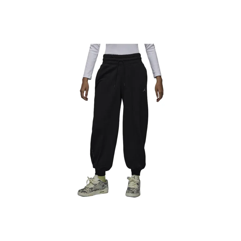 Jordan Knitted Sweatpants Women's Black-2