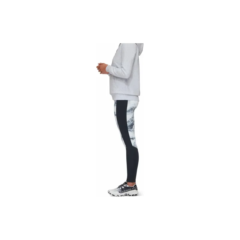 MAMMUT Massone AOP Athletic Trousers Women's Black White-3