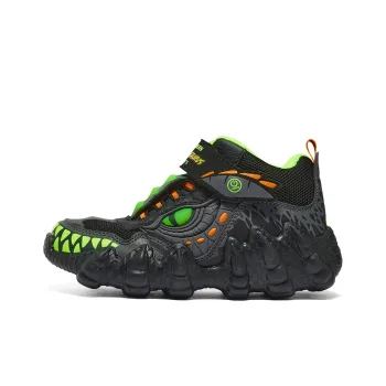 Skechers Slip-Resistant Cushioning Wear-Resistant Kids Lifestyle Shoes Lemon Teenagers
