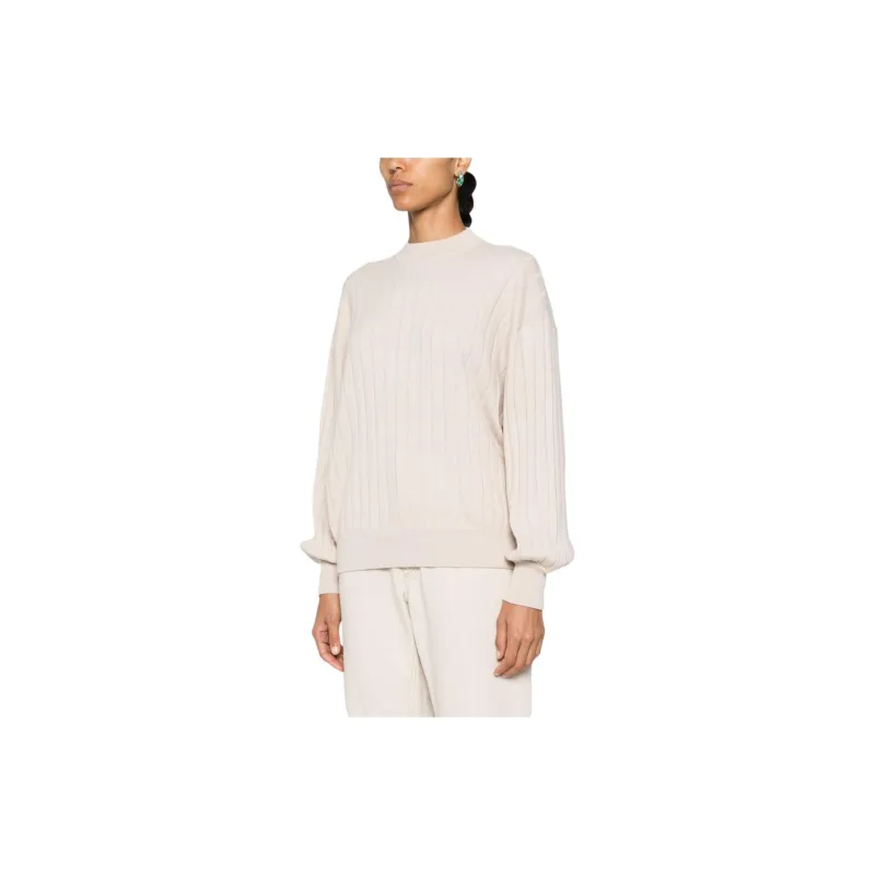 Brunello Cucinelli Crewneck Ribbed Jumper-3