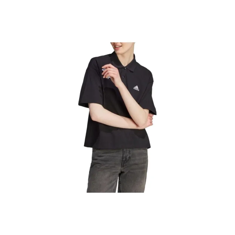 Adidas Polo Shirts Women's Black-2