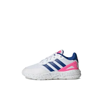 Adidas Neo Nebzed Anti-Slip Wear-Resistant Kids Lifestyle Shoes White Blue Pink Kids'