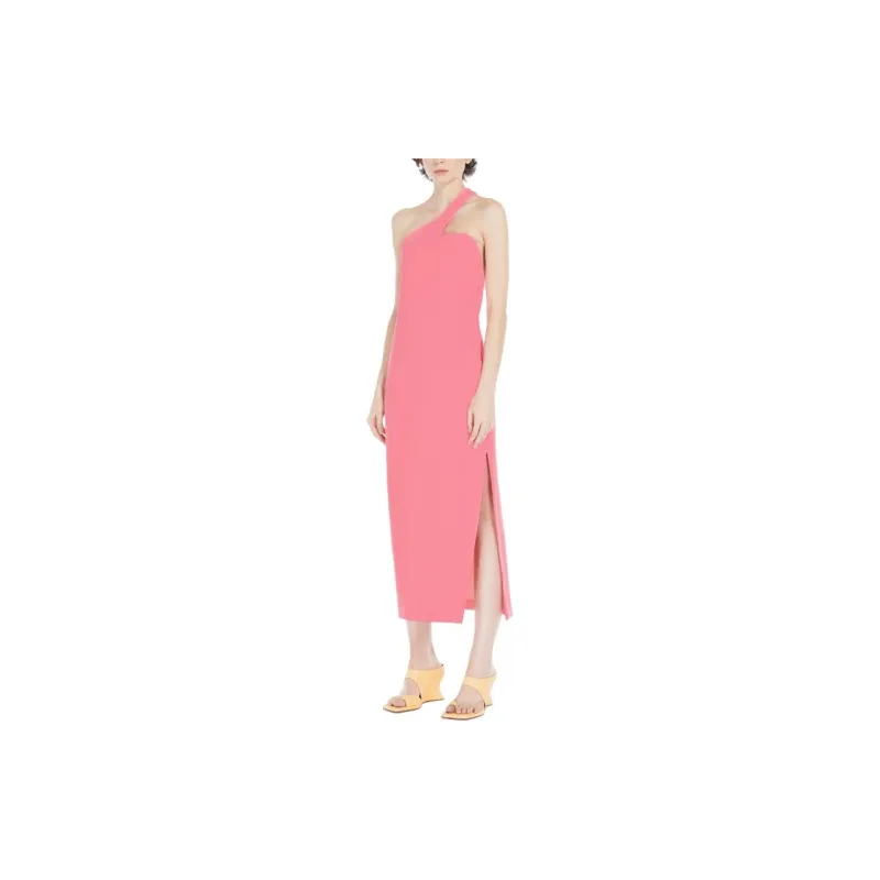 SportMax Sleeveless Dresses Women's Pink-3