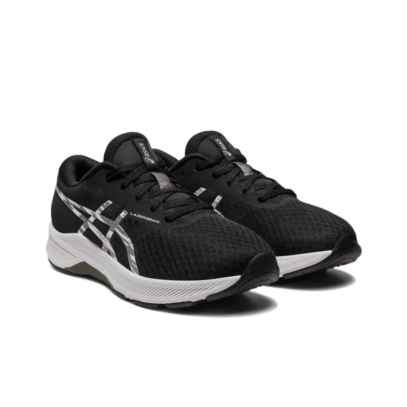 Asics Gel Kayano 19 Abrasion Resistant Low Top Kids' Running Shoes Black White Teenagers-2
