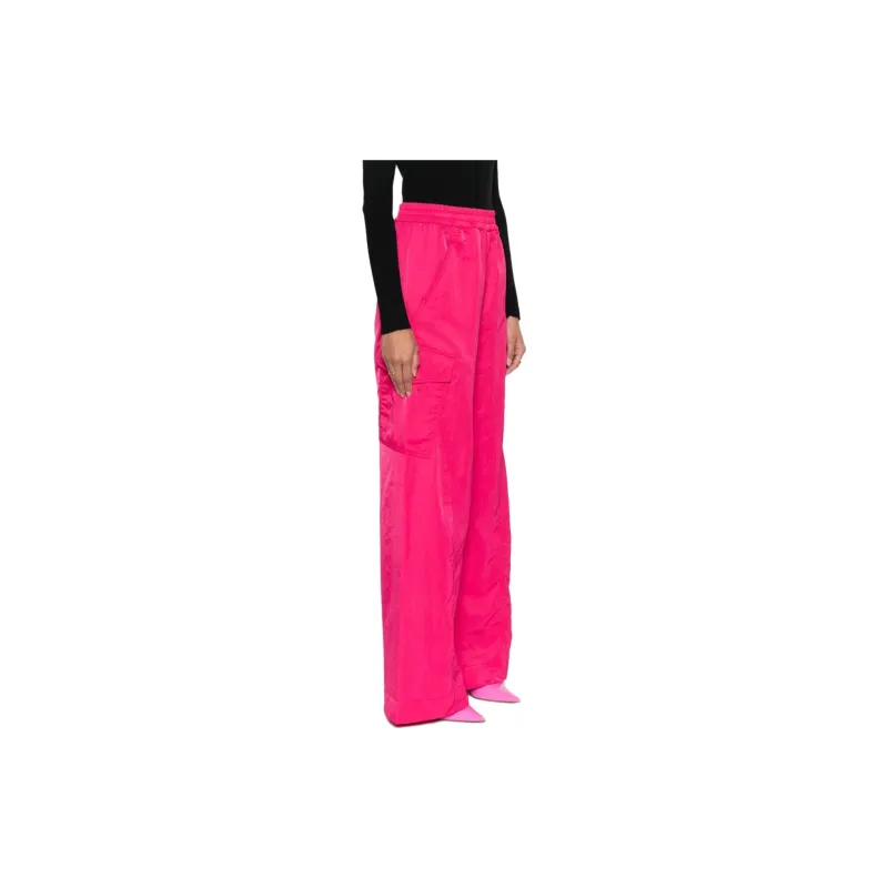 PINKO Wide leg Cargo Trousers-4