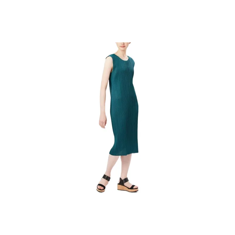 PLEATS PLEASE ISSEY MIYAKE Plissé Midi Dress-1