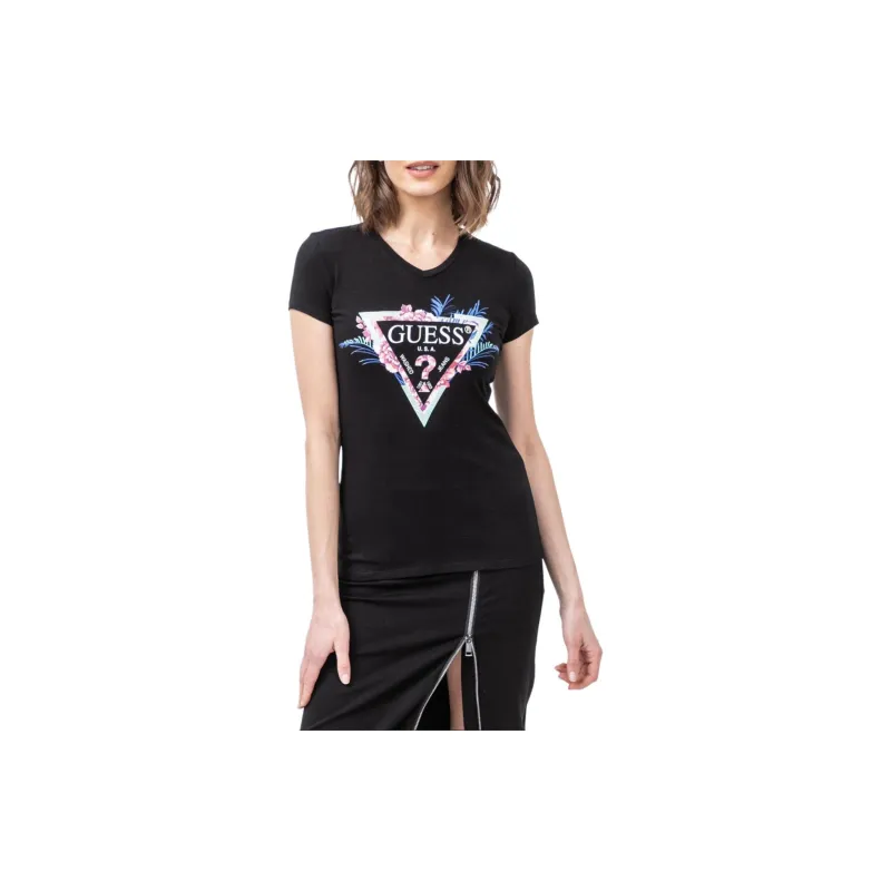GUESS T Shirts Women's Black-2