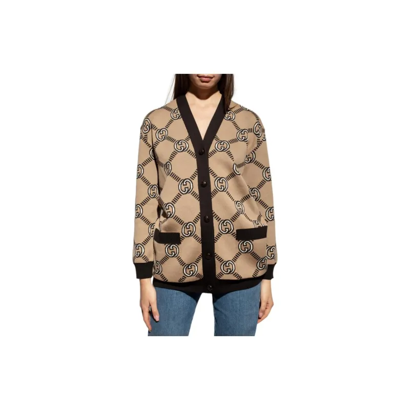 GUCCI Reversible Interlocking G Cardigan-3