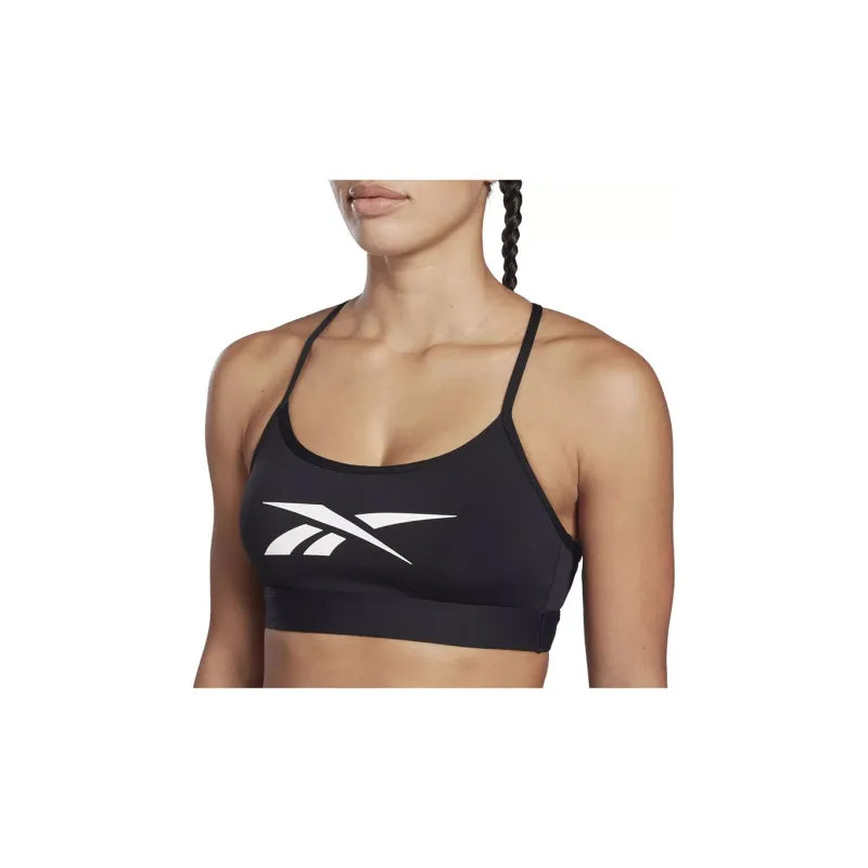 Reebok S LUX SKINNY STRAP BRA Sports Underwear Women's Black-5