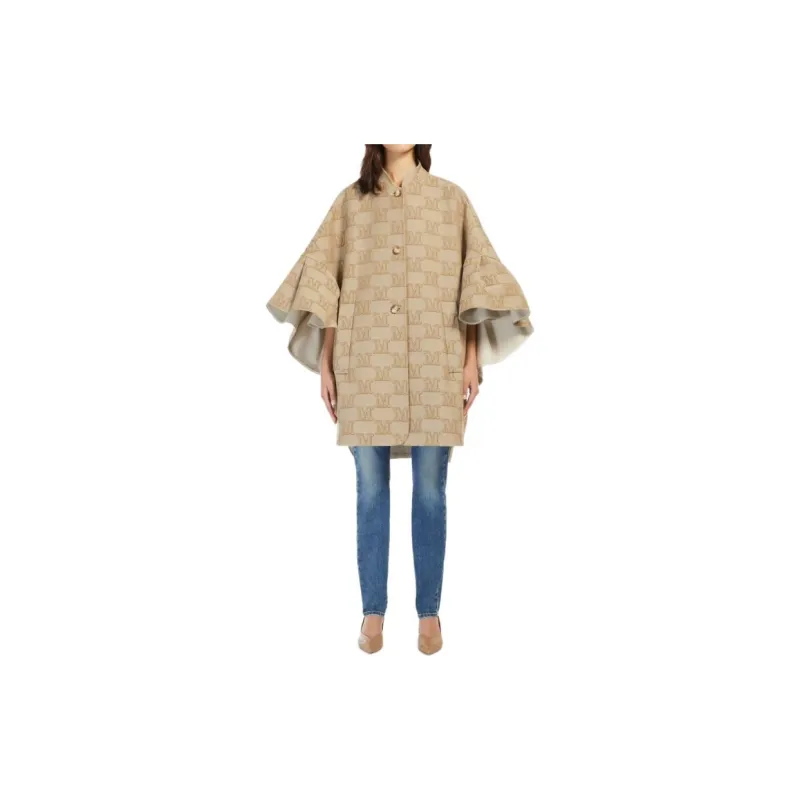 MaxMara Cloaks Women's Brown-1