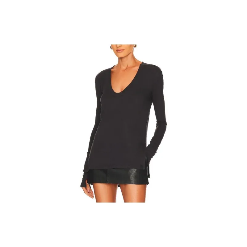 FREE PEOPLE T Shirts Women's Black-3
