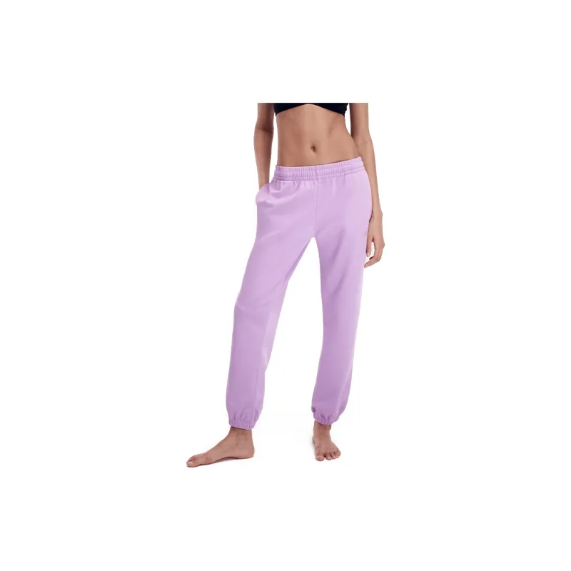 CALVIN KLEIN JENNIE Series Knitted Sports Pants Women's Light Tendril Purple-1