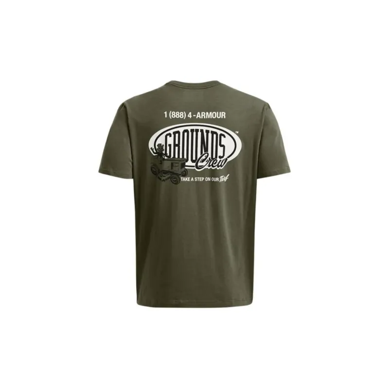 Under Armour x Grounds T Shirt Men's Deep Green-1