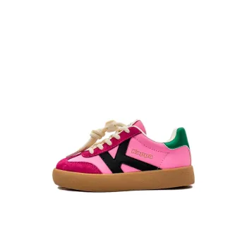 KAPPA KIDS Anti Slip Wear Resistant Low Top Kids' Skateboarding Shoes Rose Red Kids'