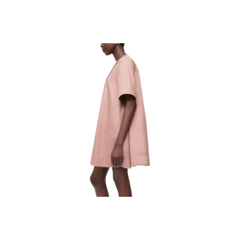 COS Short Sleeved Dresses Women's Pink-3