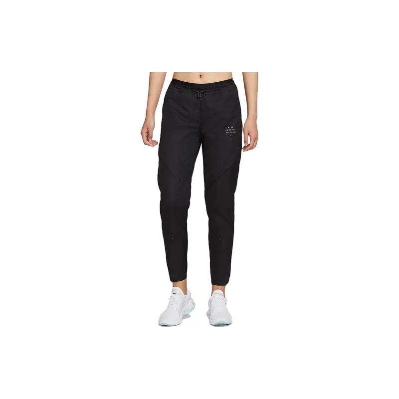 Nike Knitted Sports Pants Women's Black-5