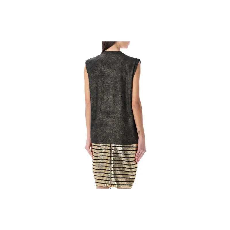 BALMAIN T-Shirts Women's Charcoal Gray-3