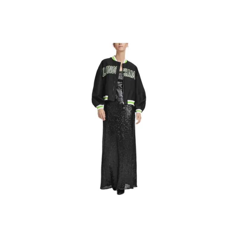 LONGCHAMP Jackets Coats Women's Black-1