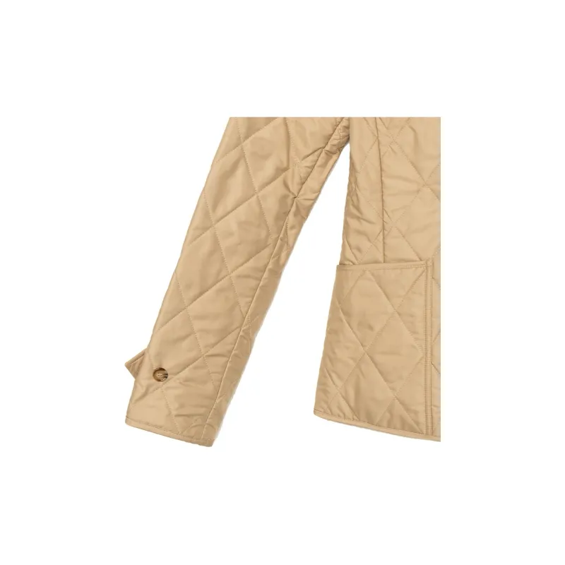 Burberry Diamond Quilted Buttoned Jacket-7