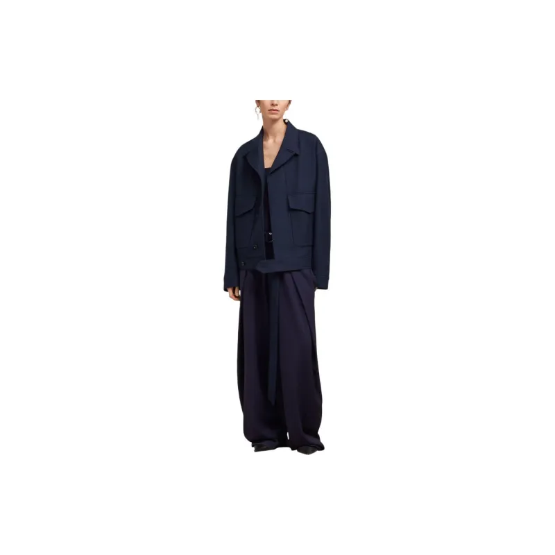 AMIPARIS Oversize Virgin Wool Jacket-1