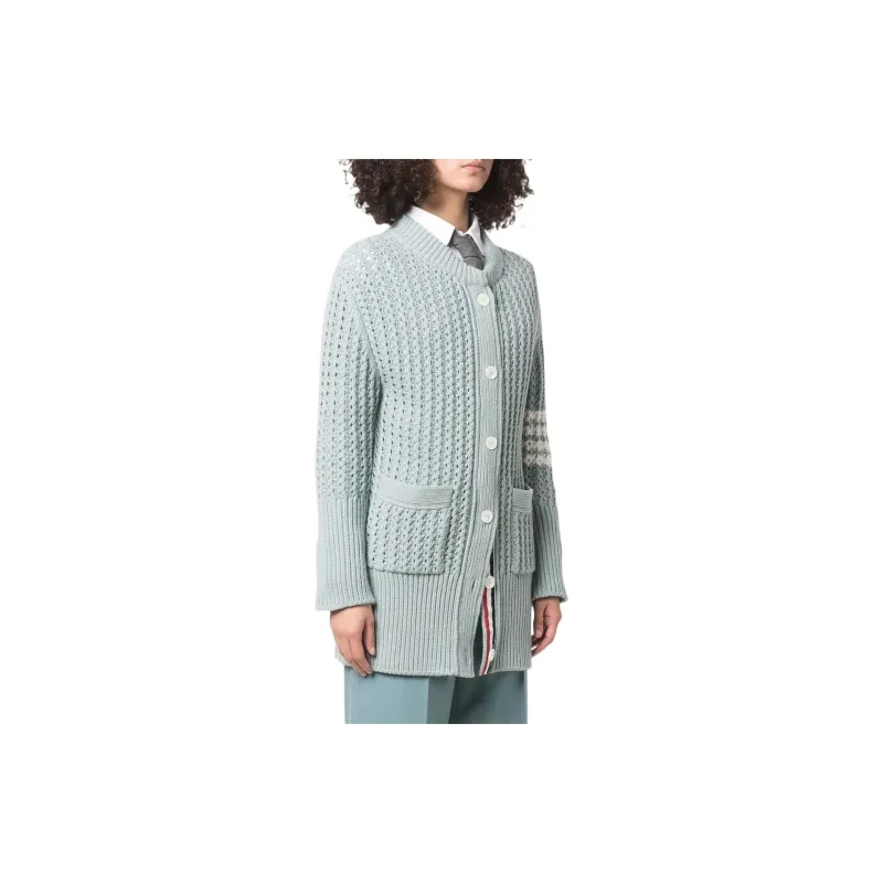 THOM BROWNE Sweaters Women's Blue-3