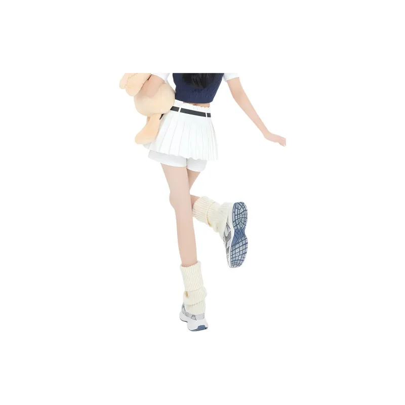 Kazakhstan Casual Short Skirts Women's White-2
