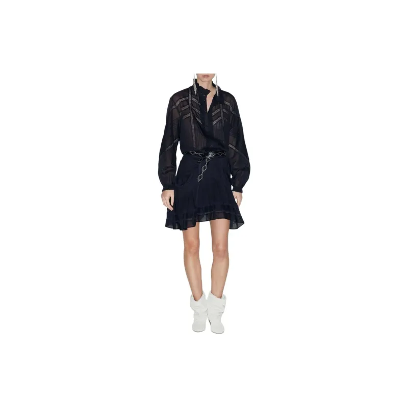 ISABEL MARANT ETOILE Gaia Embroidered Cotton Blouse-1