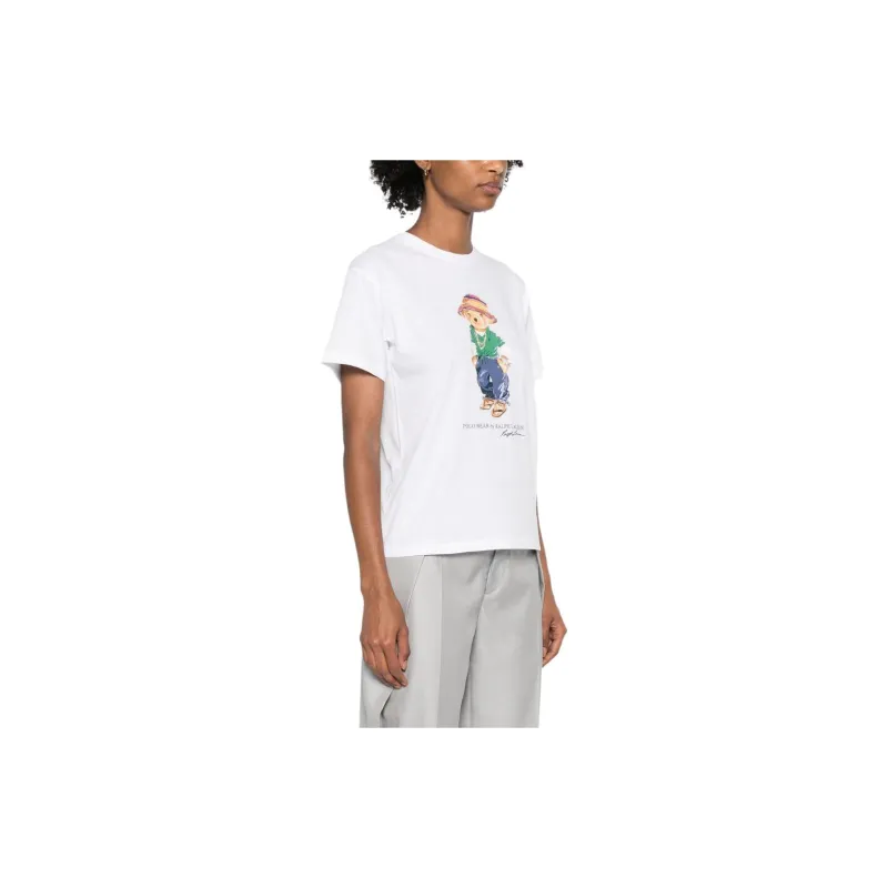 Polo Ralph Lauren Polo Bear print Cotton T shirt-3
