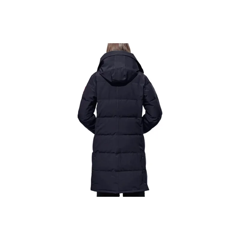 Canada Goose Shelburne Series Down Jackets Women's Dark Blue-3