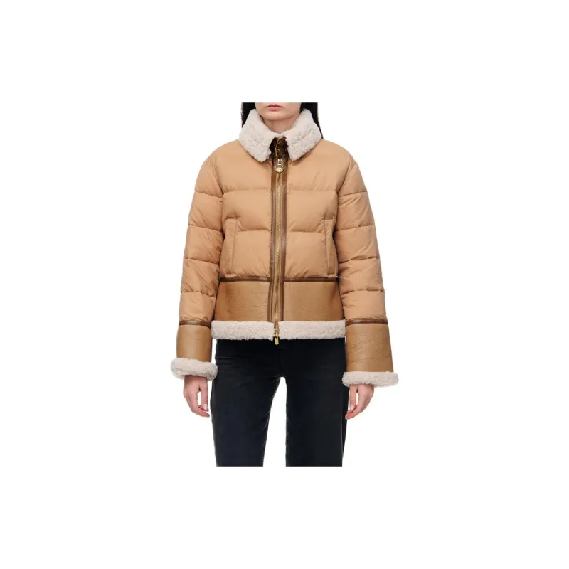 PINKO Zip-Up Padded Jacket-6