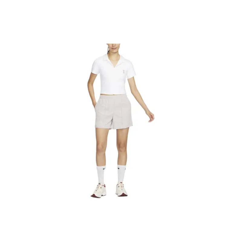 Nike T Shirts Women's White-2