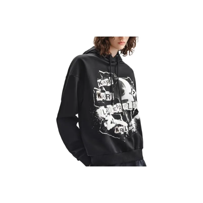 KARL LAGERFELD FW23 Sweatshirt Women's Black-6